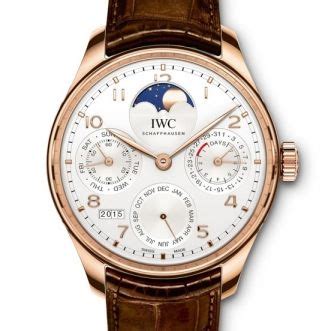 iwc portugaise calendrier perpétuel|IW503302.